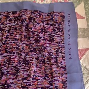 Marc Jacobs 72 inch square silk ladies scarf